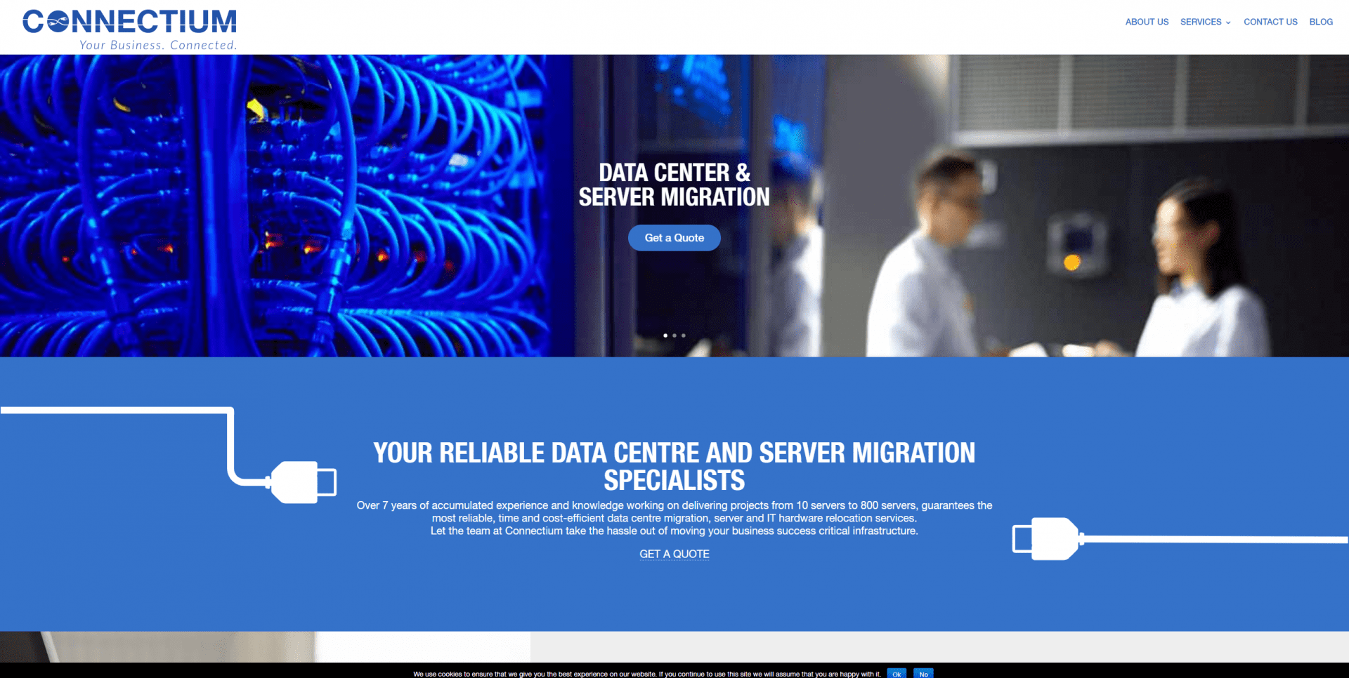 Connectium LTD – server relocation
